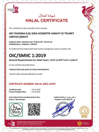 Certifications of Our Manufacturing Facility